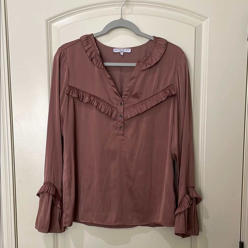 Women's Ruffled Blouse by current air